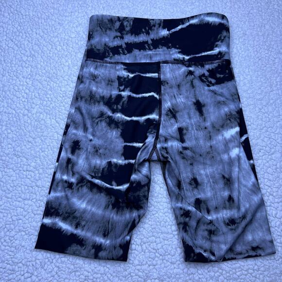 Nicole Miller Black White Tie Dye Set Crop Top Leggings Small - Picture 15 of 15